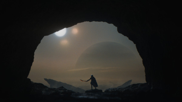 Dark Figure Appears In 'Predator: Badlands'